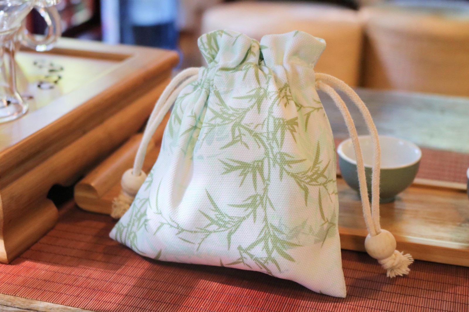 Bamboo Storage Pouch